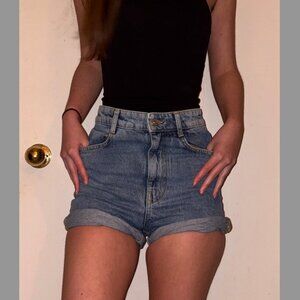 Zara Denim Shorts Size 2